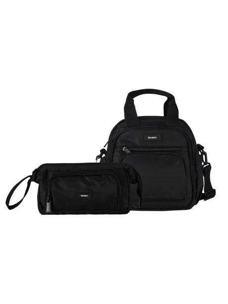 Kit Lunchera y Cartuchera Quid AirFlow Negro